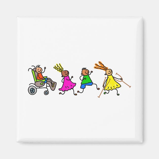 Disabled Kids Magnet (Front)