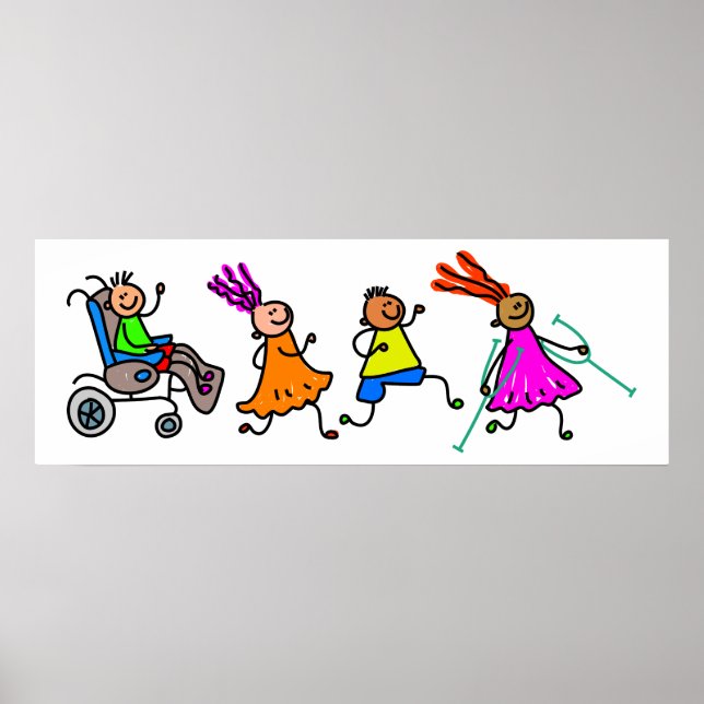 Disabled Kids Poster (Front)