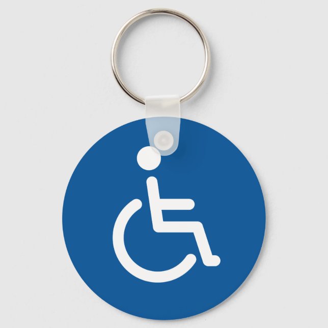Disabled symbol key ring (Front)
