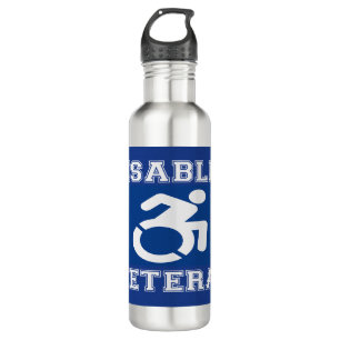 Disabled Veteran 710 Ml Water Bottle
