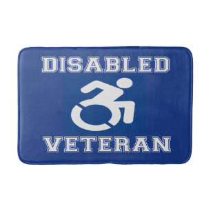 Disabled Veteran Bath Mat