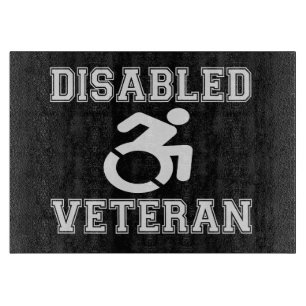 Disabled Veteran Cutting Board