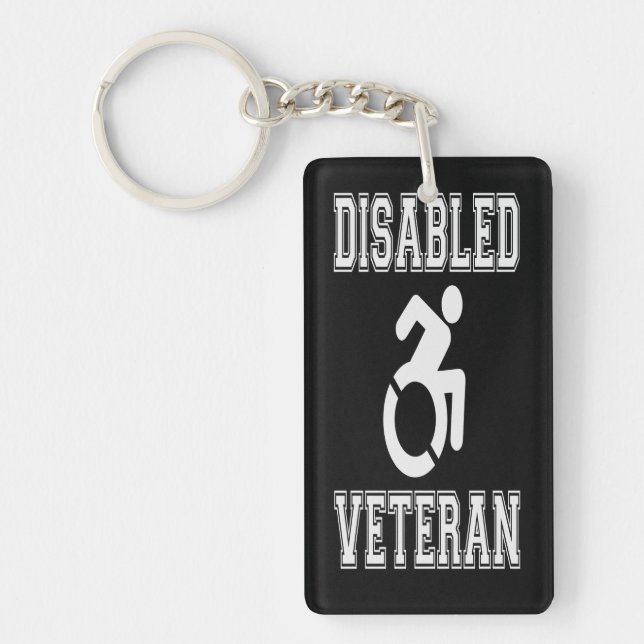Disabled Veteran Key Ring (Front)