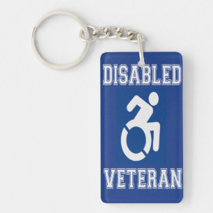 Disabled Veteran Key Ring