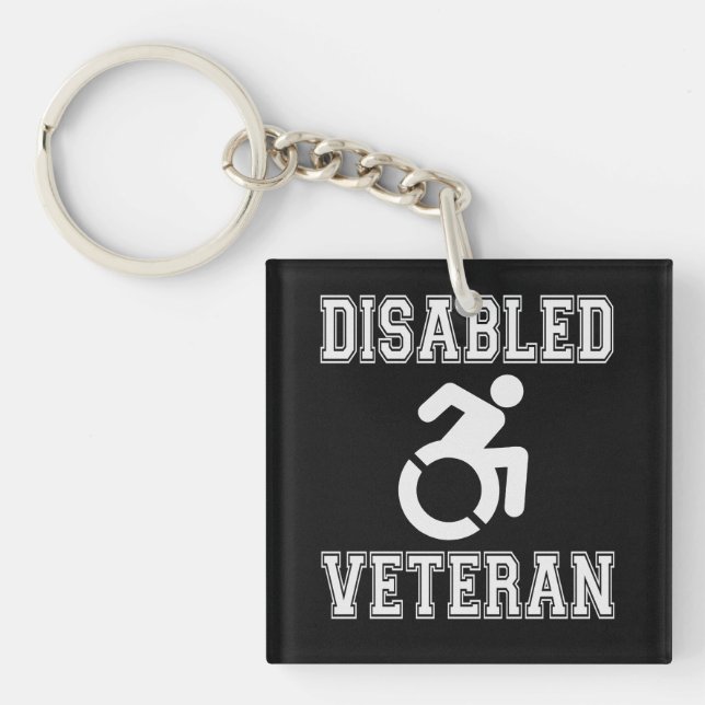 Disabled Veteran Key Ring (Front)