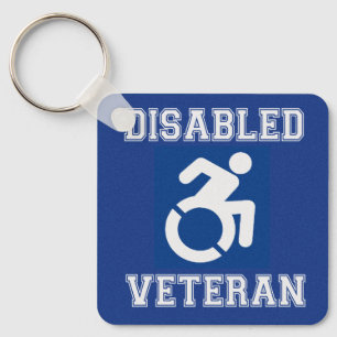 Disabled Veteran Key Ring