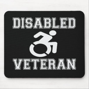 Disabled Veteran Mouse Mat
