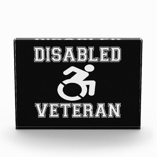 Disabled Veteran Photo Block (Front)