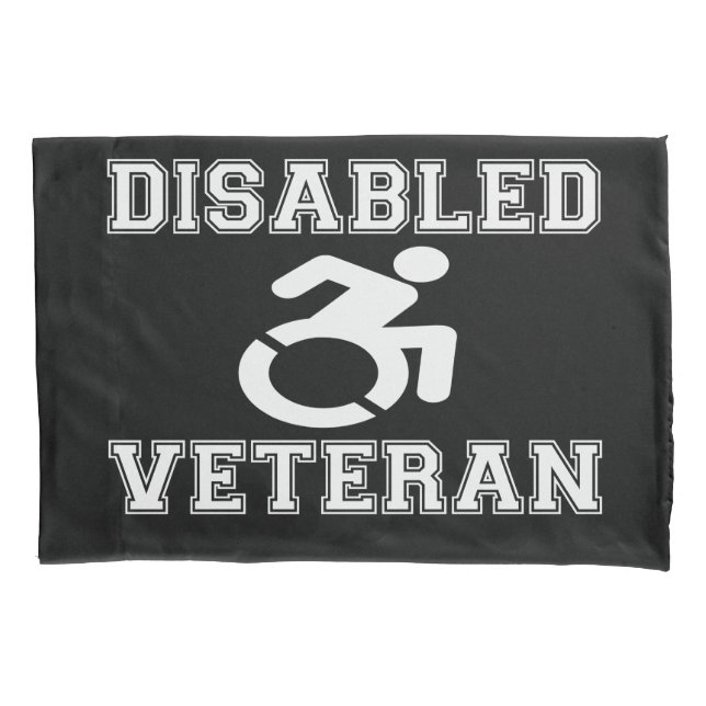 Disabled Veteran Pillowcase (Front)