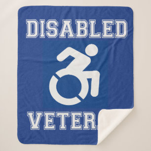 Disabled Veteran Sherpa Blanket