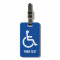 Disabled wheelchair disability icon custom travel