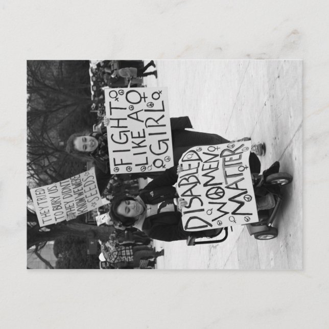 Disabled Women Matter Postcard (Front)