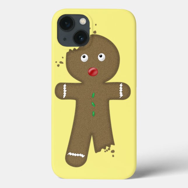 Disappearing Gingerbread Man Case-Mate iPhone Case (Back)