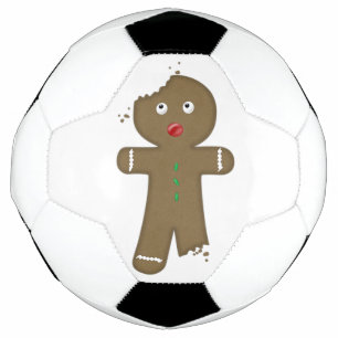 Disappearing Gingerbread Man Football