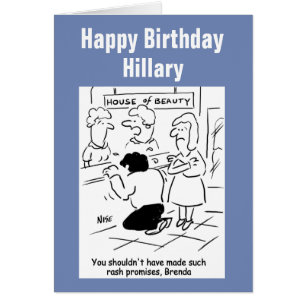 Disappointed husband in Beauty Salon