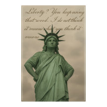 Disappointed Statue of Liberty