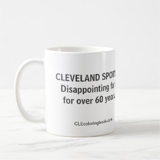 Disappointing Cleveland Sports Mug