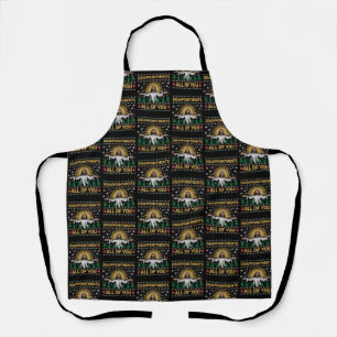 Disappointments All of You Jesus Christmas Ugly  Apron