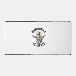 Disappointments All Of You Vintage Religious Shirt Desk Mat