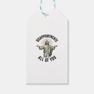 Disappointments All Of You Vintage Religious Shirt Gift Tags