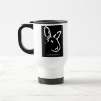 Disapproving Rabbits 2 Travel Mug