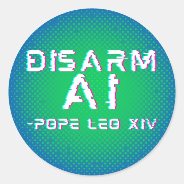 Disarm AI Sticker (Front)