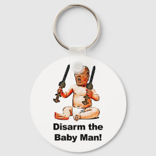 Disarm the Baby Man Key Ring