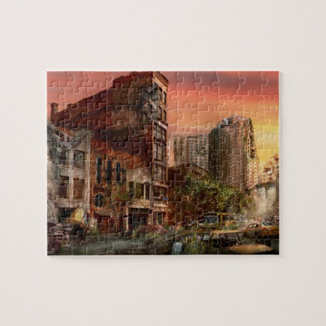 Disaster - Pittsburgh, PA - The Y2K Bug Jigsaw Puzzle (Horizontal)