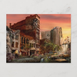 Disaster - Pittsburgh, PA - The Y2K Bug Postcard