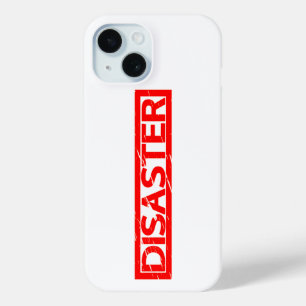 Disaster Stamp iPhone 15 Case