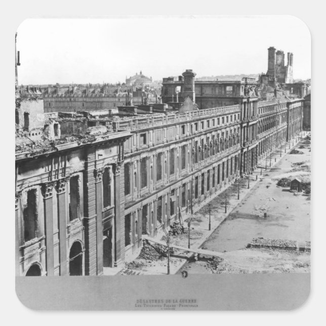 Disasters of War Square Sticker (Front)