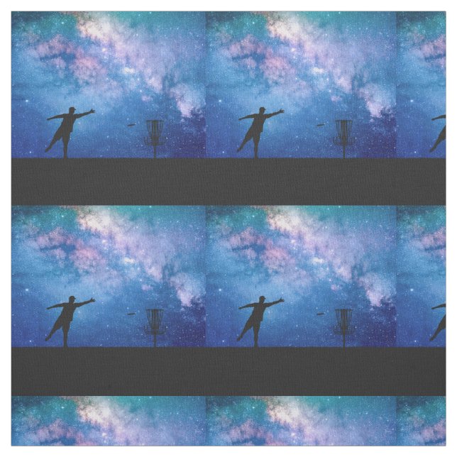 Disc Gold Stars Fabric (Swatch)