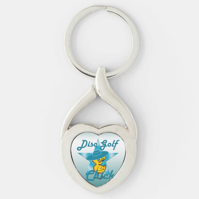 Disc Golf #7 Key Ring (Front)