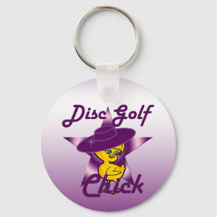 Disc Golf #9 Key Ring