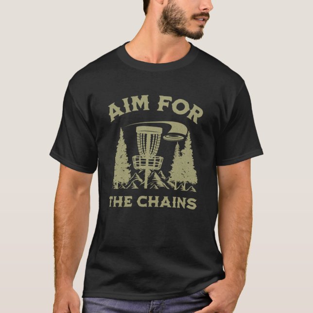 Disc Golf Aim For The Chains IV T-Shirt (Front)