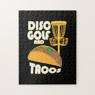 Disc Golf And Tacos Jigsaw Puzzle