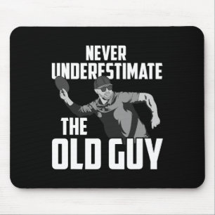 Disc Golf Art For Men Dad Disc Golf Lover Disc Gol Mouse Mat