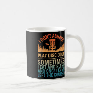 Disc Golf Art For Men Women Disc Golf Player Disc Coffee Mug