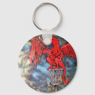 disc golf bag tag key ring