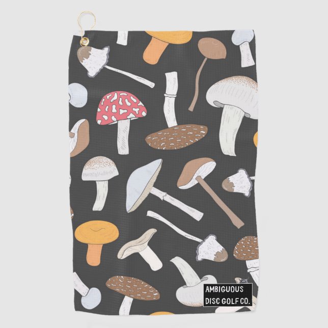 Disc Golf Bag Towel with Clip (Front)