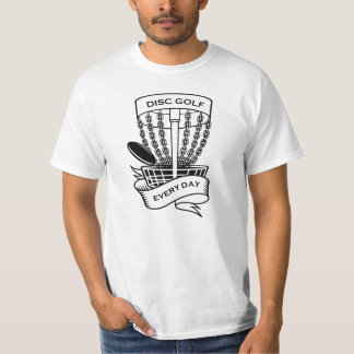 Disc Golf Basket – Cool Style | Players T-Shirt
