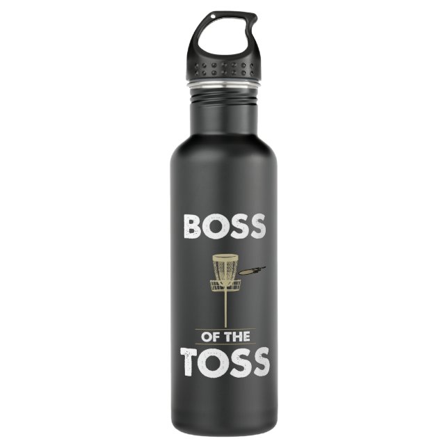 Disc Golf - Boss of the Toss 710 Ml Water Bottle (Front)
