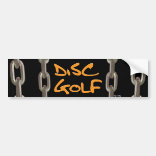 Disc Golf Bumper Sticker