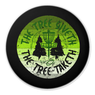 Disc Golf  Ceramic Knob