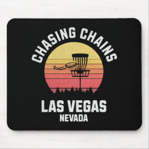 Disc Golf Chasing Chains Las Vegas Nevada Golf Fri Mouse Mat