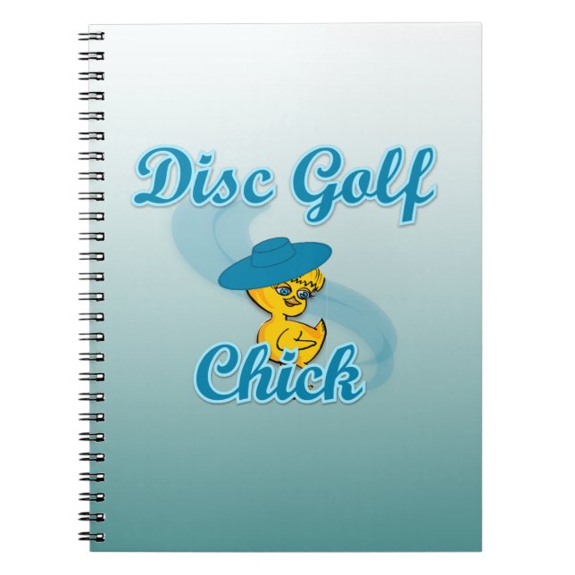 Disc Golf Chick #3 Notebook (Front)