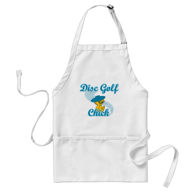 Disc Golf Chick #3 Standard Apron (Front)