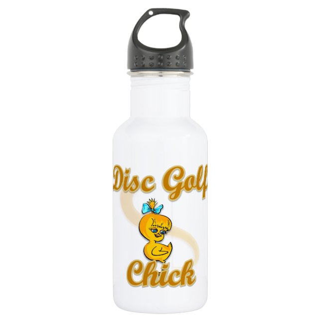 Disc Golf Chick  532 Ml Water Bottle (Front)