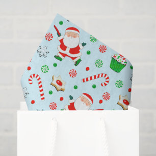 Disc Golf Christmas Tissue Paper