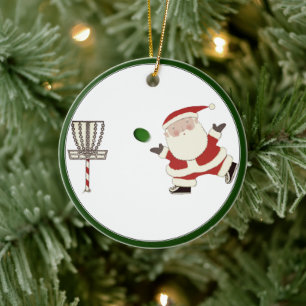 Disc Golf Collectable Ceramic Tree Decoration